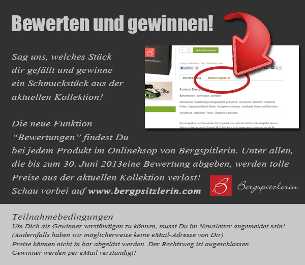 Armband Onlinehsop von Bergspitzlerin