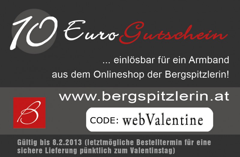 Armband Onlinehsop von Bergspitzlerin